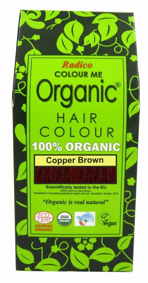 Radico Colour Me Organic Hair Colour Haarverf – Copper Brown – 100g