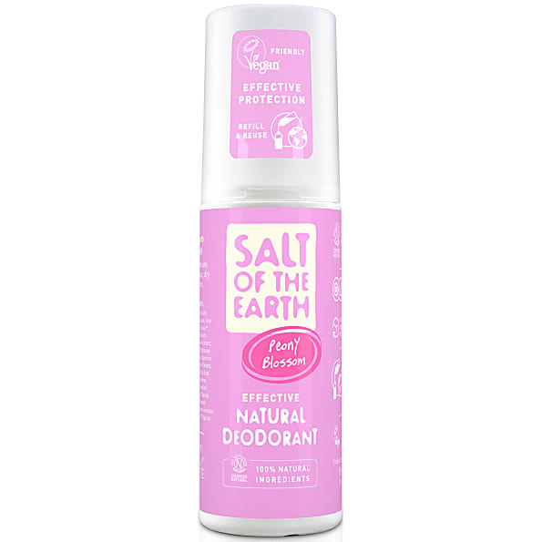 Salt of The Earth Peony Blossom Natural Deodorant Spray 100ml