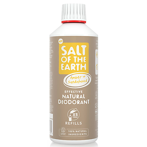 Salt of The Earth Amber & Sandalwood Deodorant Refill 500ml