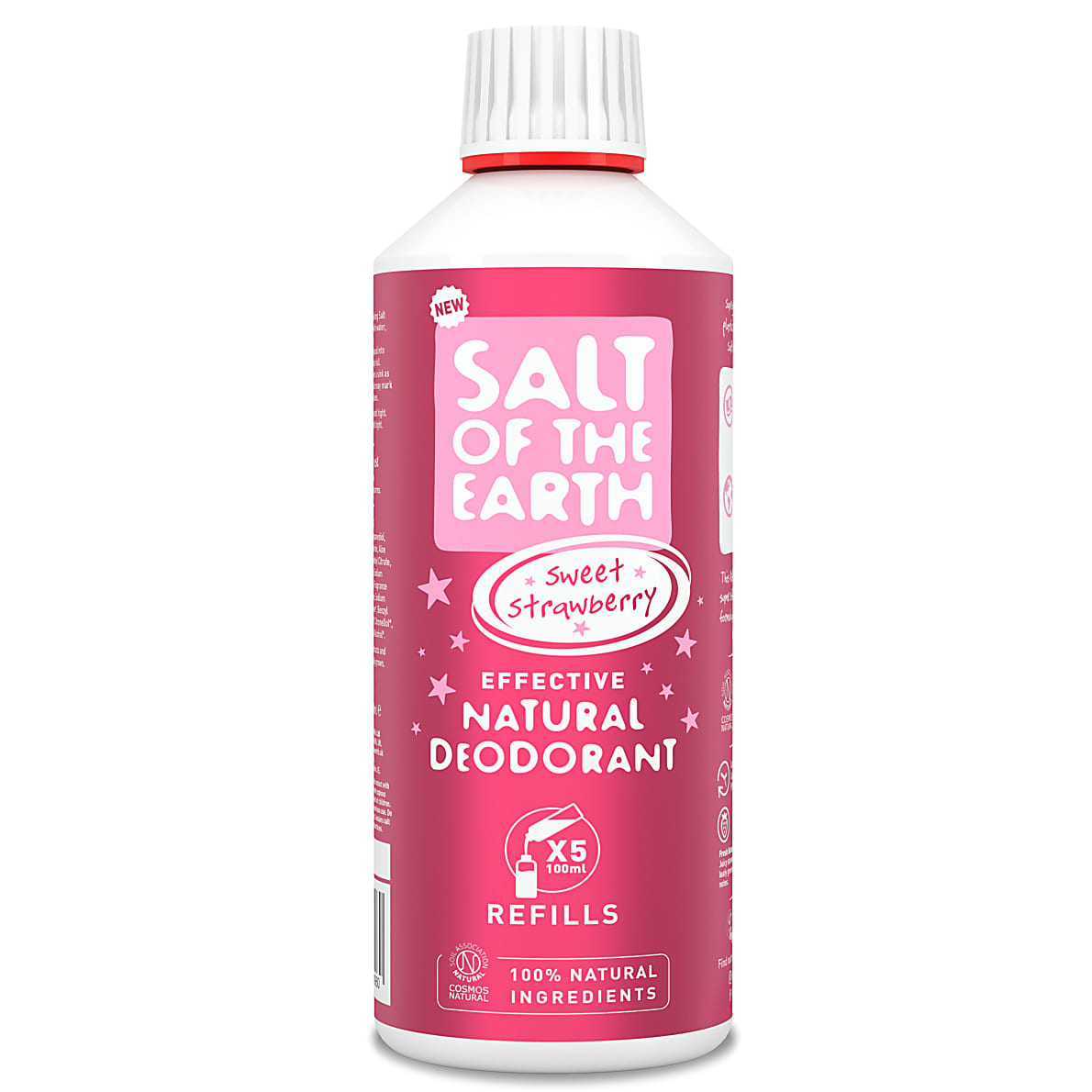 Salt of The Earth Sweet Strawberry Natural Deodorant Refill 500ml