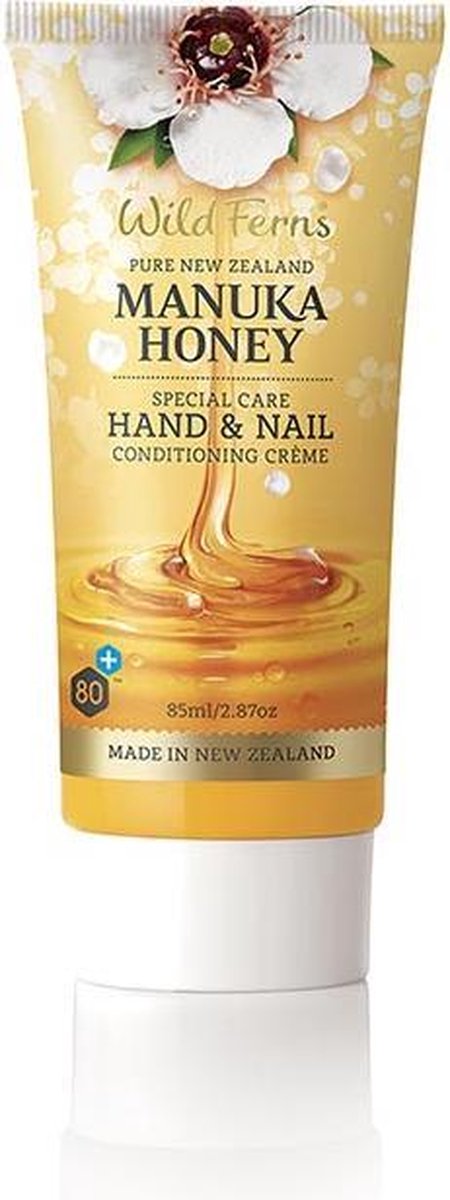 Wild Ferns – Manuka Honing Hand- en Nagelcrème – 85ml