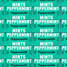 Peppersmith Mighty box peppermint mints 18x50g